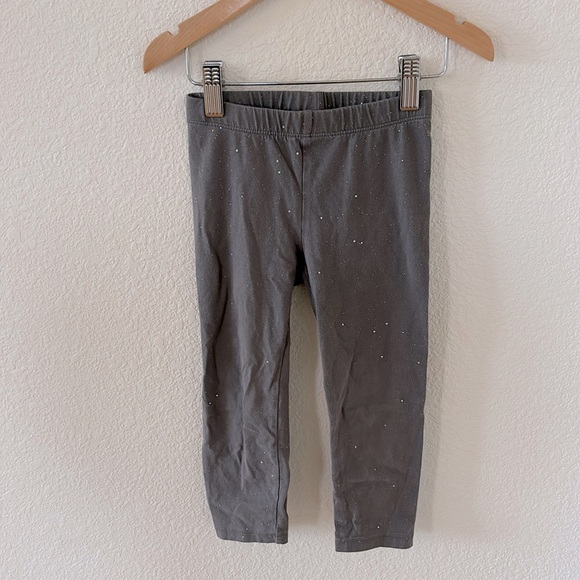 Gray Glitter Leggins Gap Size 3T - Picture 1 of 5
